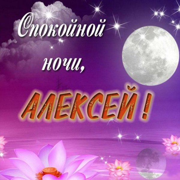 Спокойной ночи Лешенька