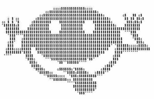 Картинки из символов (67 фото)