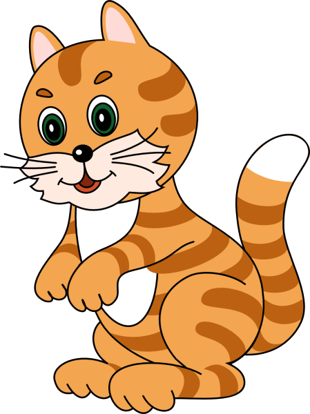 Кошка мультяшный