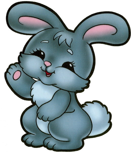 Зайчик мультяшный