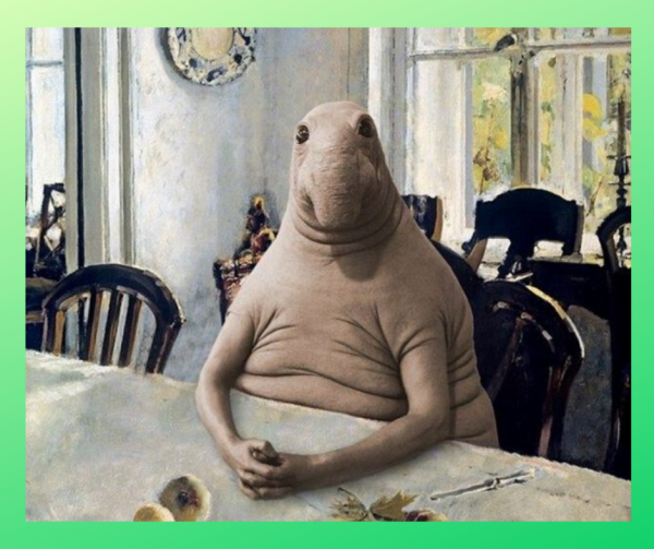 Ждун на скамейке