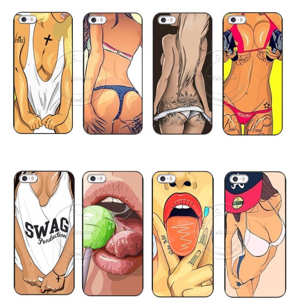 Рисунок на чехол девушка