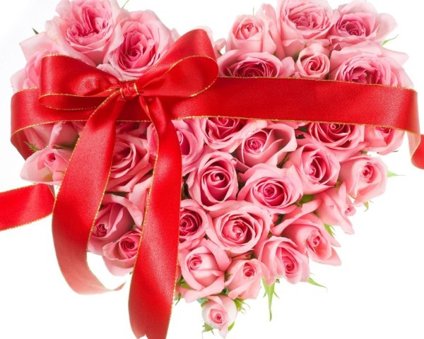 Цветы на день влюбленных