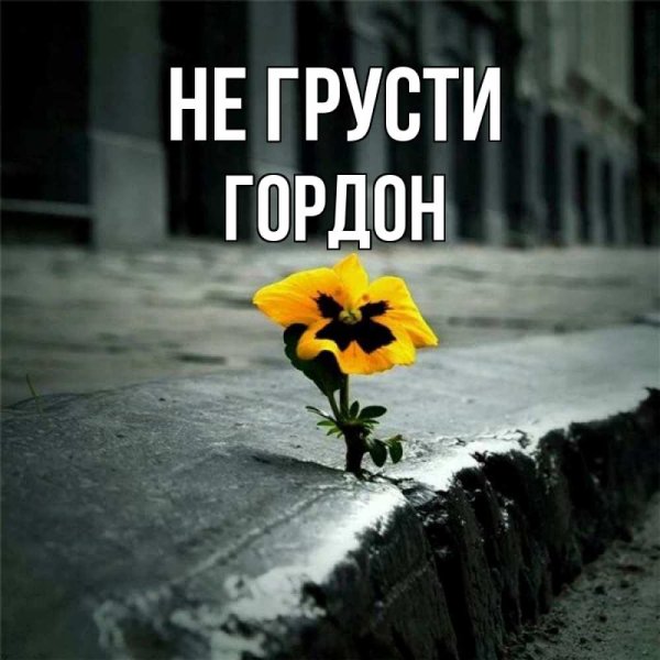 Не грусти все будет хорошо