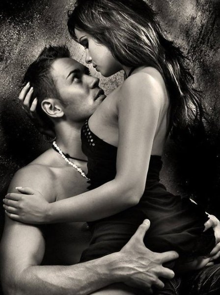 Красивый поцелуй