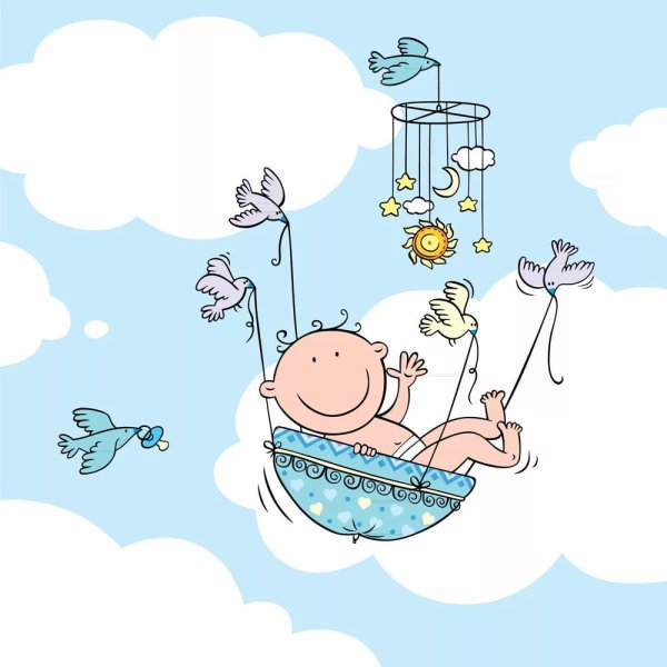 С первым месяцем мальчика