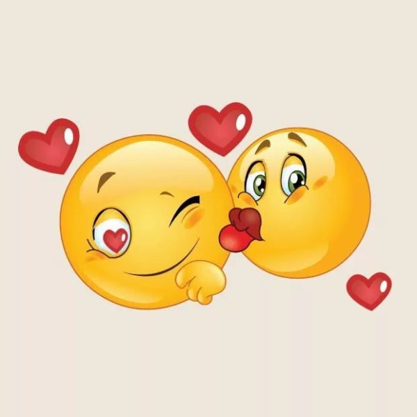 Любовные смайлы