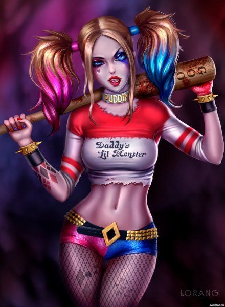 Queen Харли Квинн