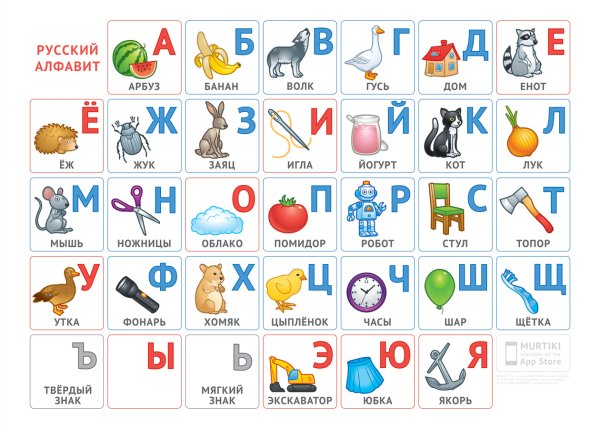 Русский алфавит