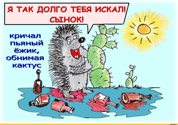 Пьяный Ежик