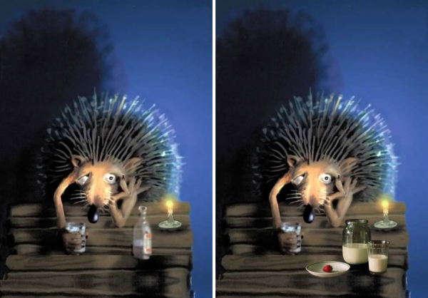 Ежик алкоголик