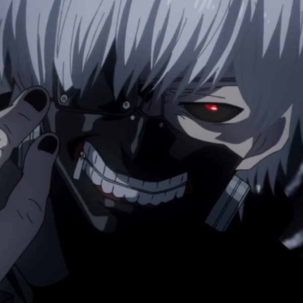 Канеки Кен ухмылка