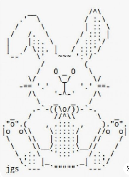 Рисунки в тексте символами