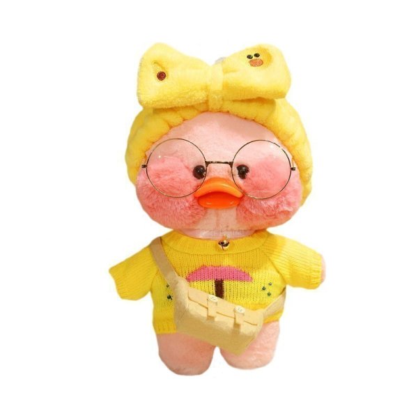 Игрушка утка lalafanfan