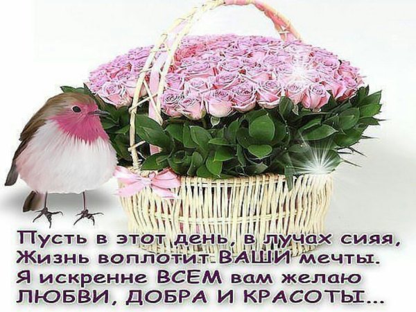 Мира добра и благополучия вашей семье