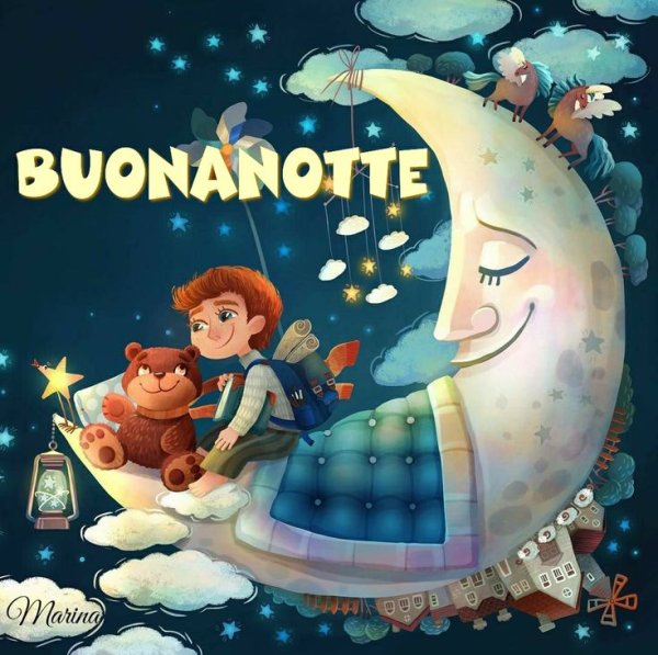 Buona notte анимация