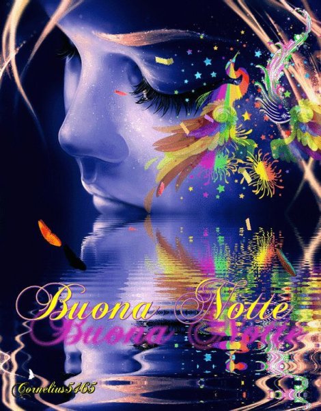 Открытки buona notte