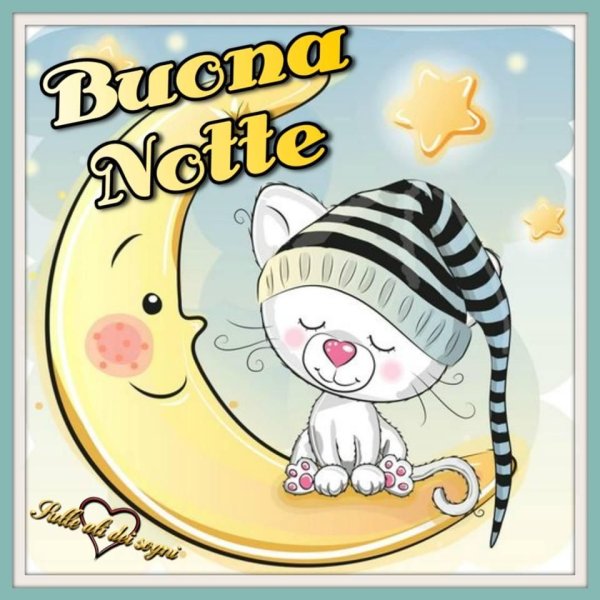 Забавные открытки Buonanotte