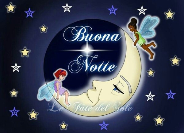 Гифки buona notte Tesoro