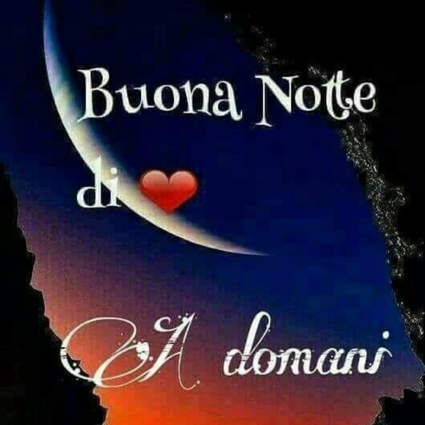 Открытки buona notte