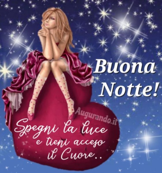 Картинки buona notte 3d