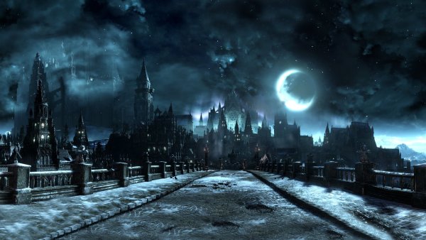 Готический замок Dark Souls