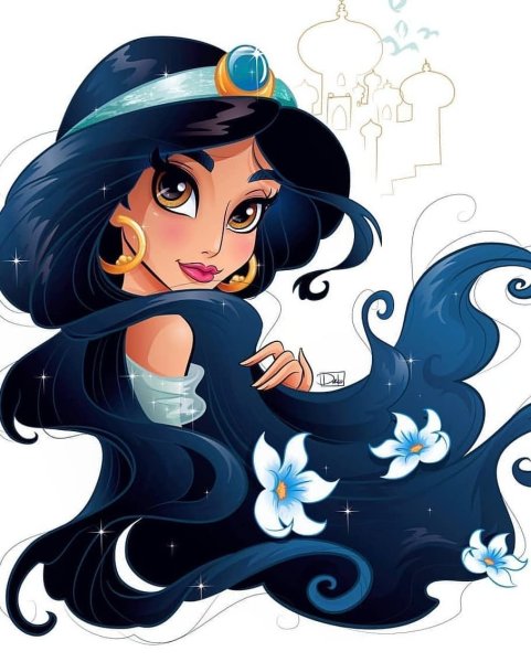 Аладдин мультфильм Жасмин