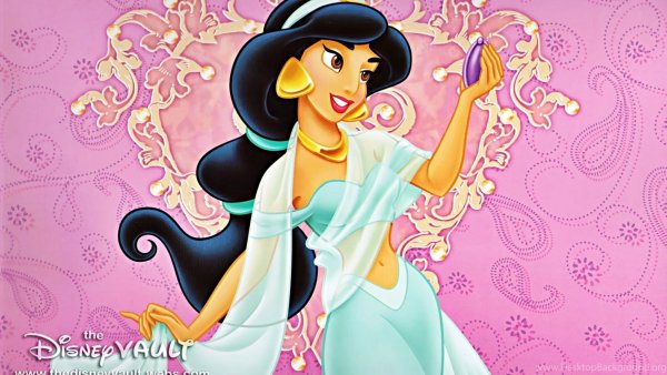 Принцессы Диснея Жасмин и аладин