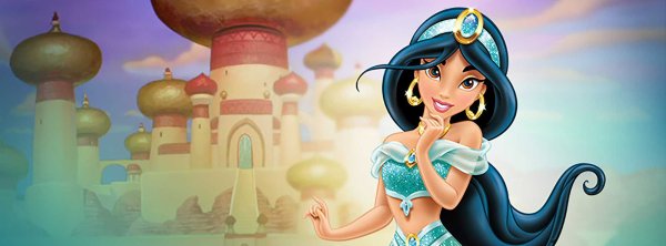 Жасмин и алладин арт