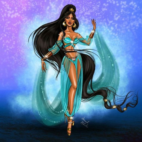 Жасмин принцесса Дисней мультфильм