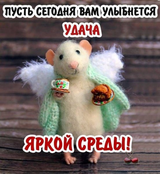 Доброе утро среда прикольные