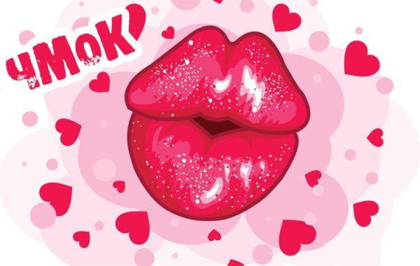 Открытка воздушный поцелуй