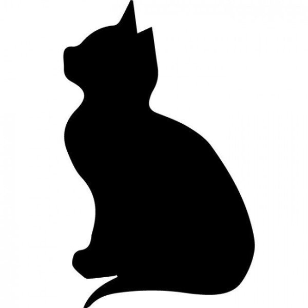 Силуэт кота