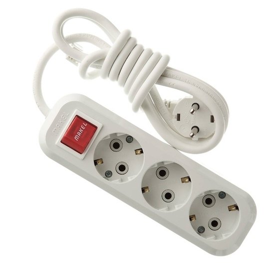 Удлинитель 3*3м Makel с/з 213