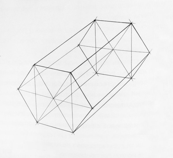 Построение шестигранной Призмы