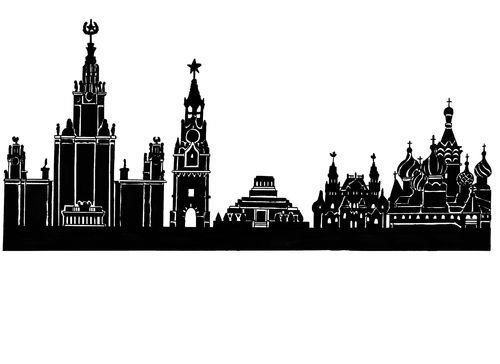 Силуэт Кремля