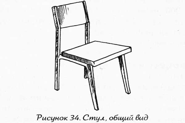 Любанский табурет чертеж