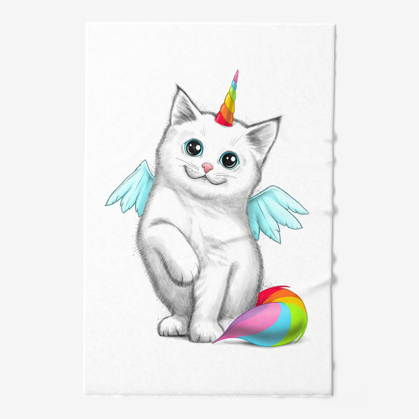 Рисунки для срисовки котики Единороги
