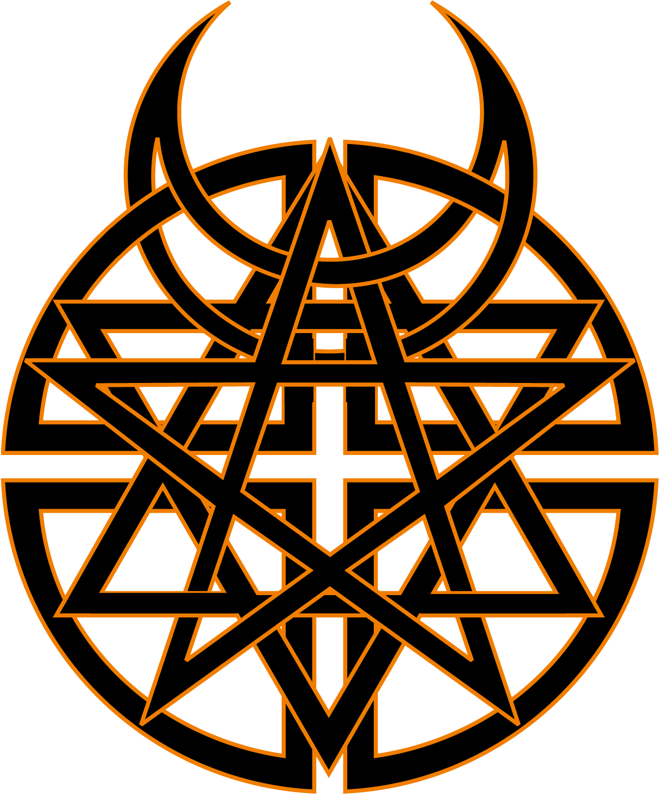 Пентакль картинка. Дистурбед лого. Пентаграмма дьявола со знаками. Знаки сатанинские пентаграммы. Пентаграмма символ сатанизма.