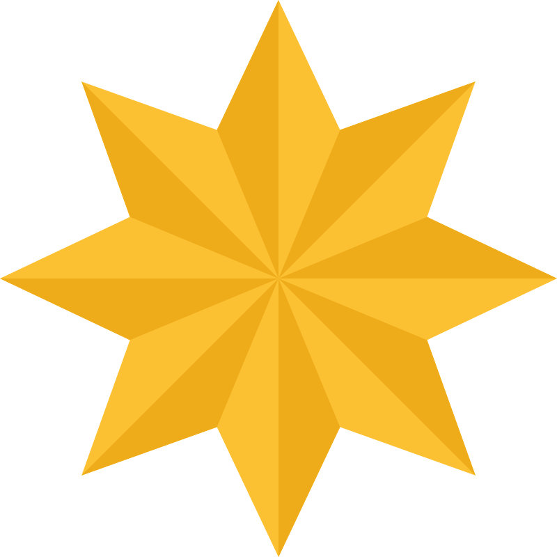 Поставь 8 звезд. Октаграмма восьмиконечная звезда. Желтая восьмиконечная звезда. Символ Звездочка восьмиконечная. Восьмилучевая звезда.