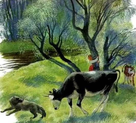 Рассказ бодливая корова Ушинского