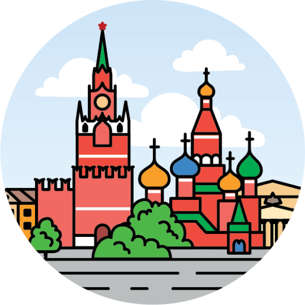 Иллюстрации города Москва