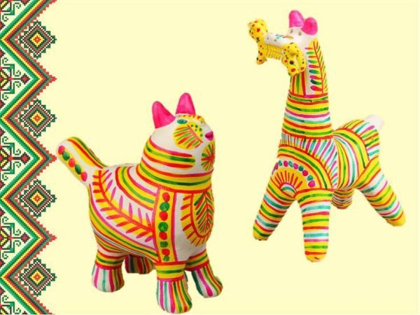 Филимоновская свистулька лошадка