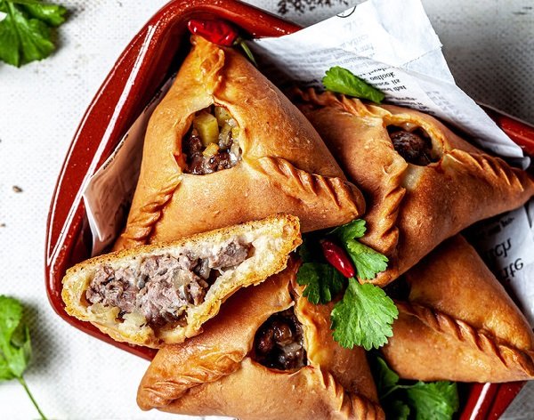 Национальная Татарская кухня эчпочмак