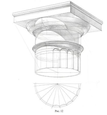 Дорическая Капитель построение
