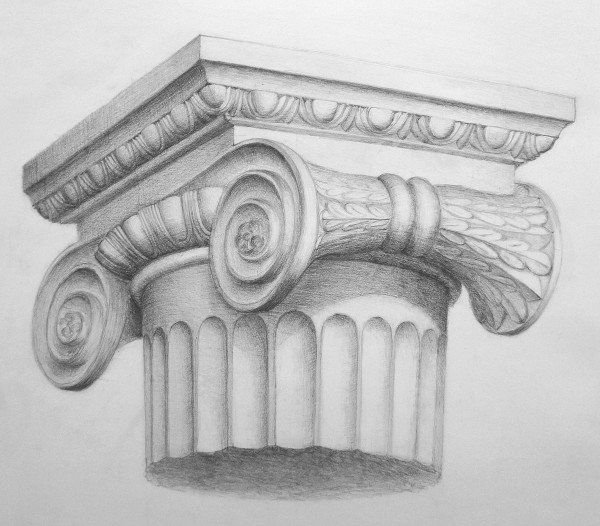 Капитель дорического ордера