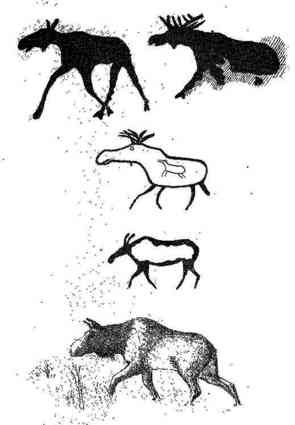 Наскальный Лось