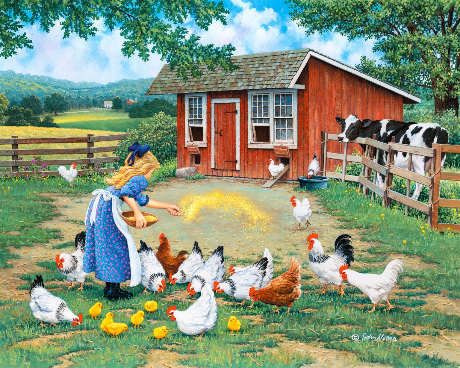 Дом домашние птицы. Джон Слоун художник. Весенняя деревенька John Sloane.. Джон Слоан сельские радости. Домик в деревне для детей.