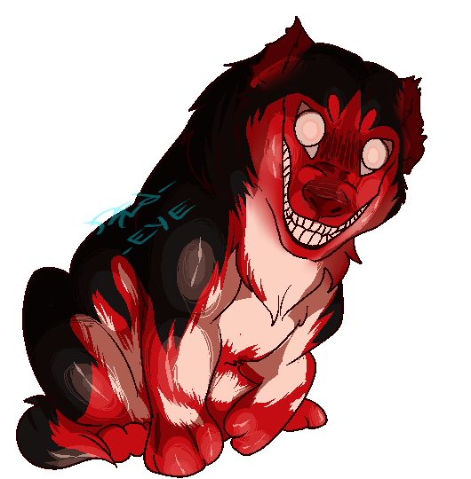 Smile Dog хаски крипипаста