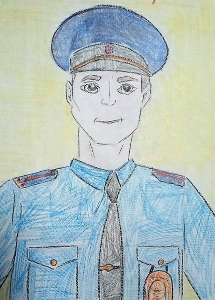 Наш Участковый рисунок